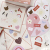 Heart Concertina Valentine Cards - Paper Goods - 3 - thumbnail