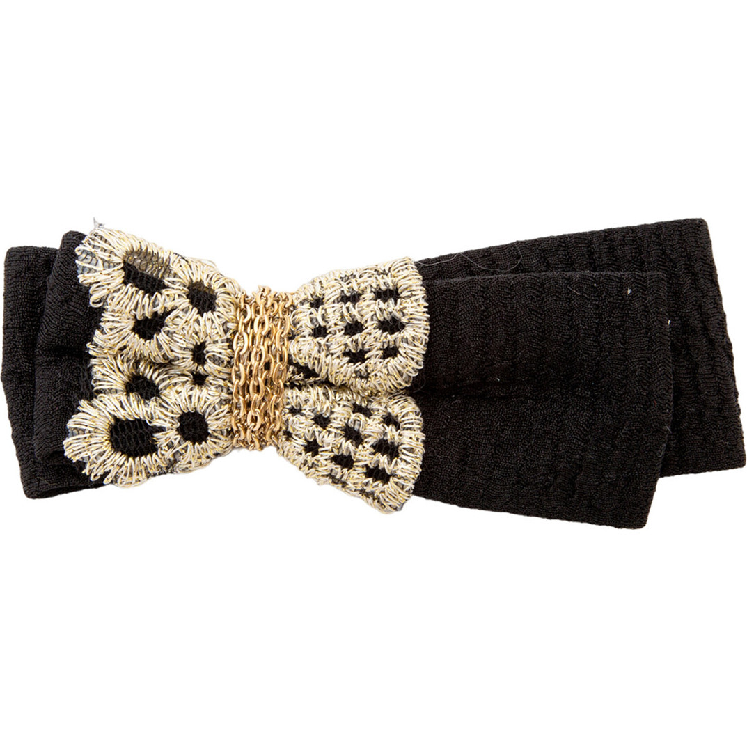 Ava Hairclip, Black - Hair Accessories - 1