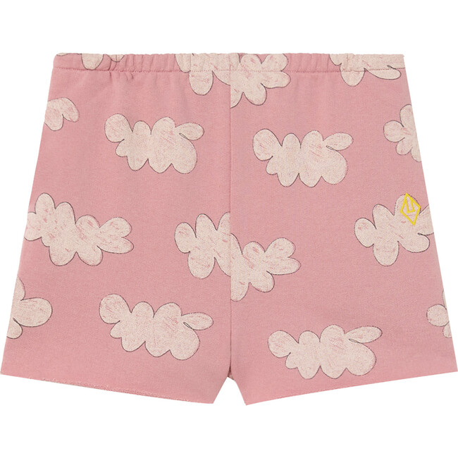 Hedgehog Cloud Printed Shorts, Pink - Shorts - 1