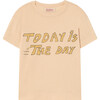 Today Is The Day Rooster T-Shirt, Beige - T-Shirts - 1 - thumbnail