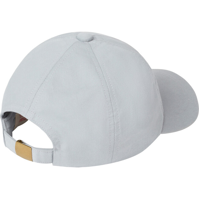 Hamster Printed Cotton Cap, Grey - Hats - 2