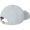 Hamster Printed Cotton Cap, Grey - Hats - 2 - thumbnail