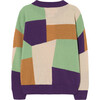 Toucan Geometric Patterned Cardigan, Multicolors - Cardigans - 3 - thumbnail