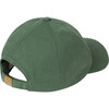 Hamster Floral Printed Cap, Deep Green - Hats - 2 - thumbnail