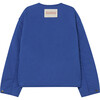 Starling Cloud Patterned Jacket, Deep Blue - Jackets - 4
