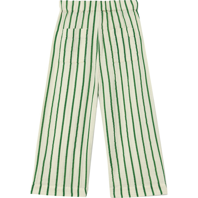 Emu Stripes Pants, White And Green - Pants - 3