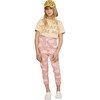 Camaleon Cloud Printed Pants, Pink - Pants - 2