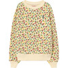 Bear Long Sleeve Sweatshirt, White - Sweatshirts - 1 - thumbnail
