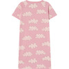 Gorilla Cloud Printed Dress, Pink - Dresses - 3