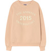 Bear Bird Printed Sweatshirt, Beige - Sweatshirts - 1 - thumbnail