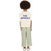 Emu Stripes Pants, White And Green - Pants - 4