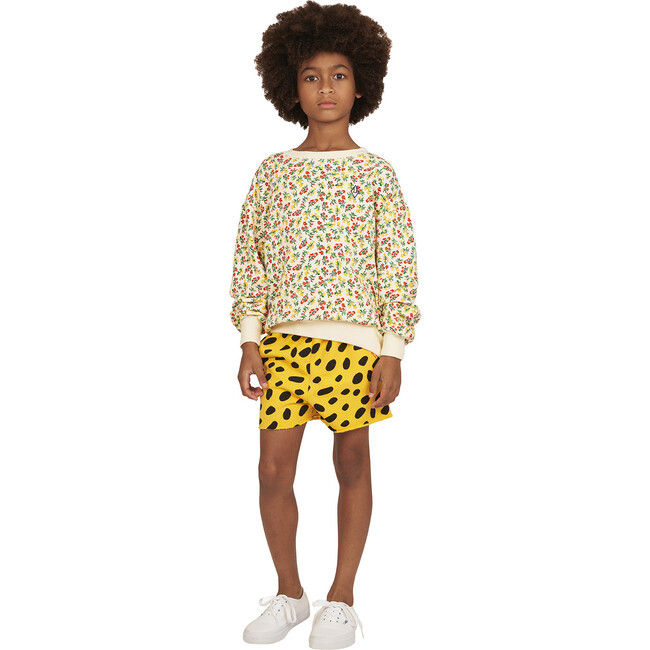 Bear Long Sleeve Sweatshirt, White - Sweatshirts - 2