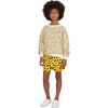 Bear Long Sleeve Sweatshirt, White - Sweatshirts - 2