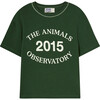 Adult Rooster Cotton T-Shirt, Green - T-Shirts - 1 - thumbnail