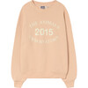Adult Bear Long Sleeve Sweatshirt, Beige - Sweatshirts - 1 - thumbnail