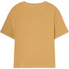 Adult Rooster Cotton T-Shirt, Camel - T-Shirts - 2