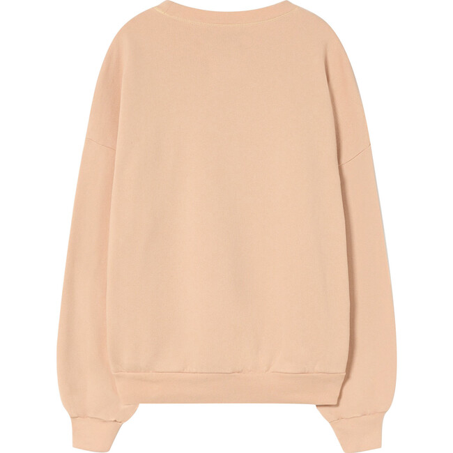 Adult Bear Long Sleeve Sweatshirt, Beige - Sweatshirts - 2