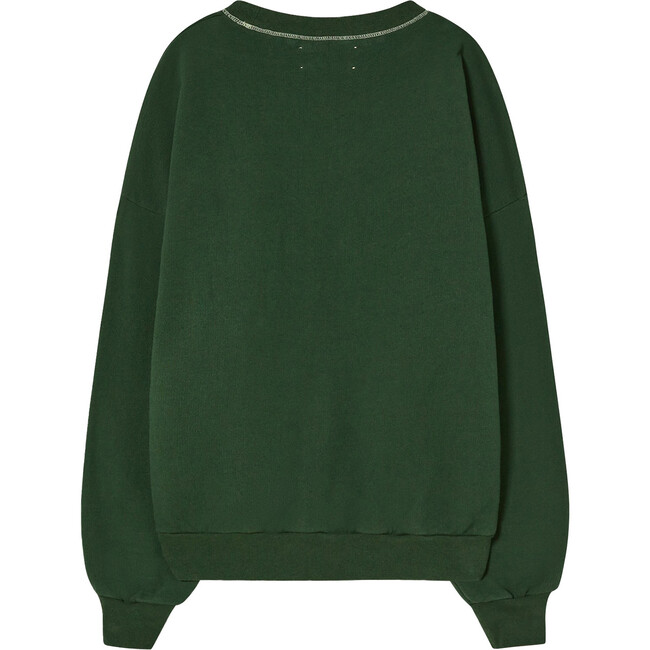 Adult Bear Long Sleeve Sweatshirt, Green - Sweatshirts - 2