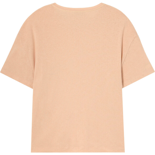 Adult Rooster Cotton T-Shirt, Beige - T-Shirts - 2