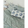 Set of 2 Pillow Case Shams, Market Blue - Pillows - 2