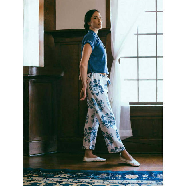 Women's Ingrid Pant, Market Blue - Pants - 2