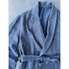 Women's Louise Wrap Robe Shirt, Calico - Shirts - 3