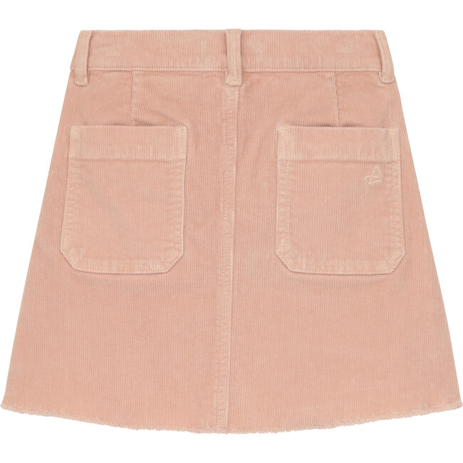 Jenny Corduroy Slim Fit Mini Skirt, Rose - Skirts - 2