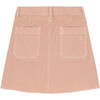 Jenny Corduroy Slim Fit Mini Skirt, Rose - Skirts - 2 - thumbnail