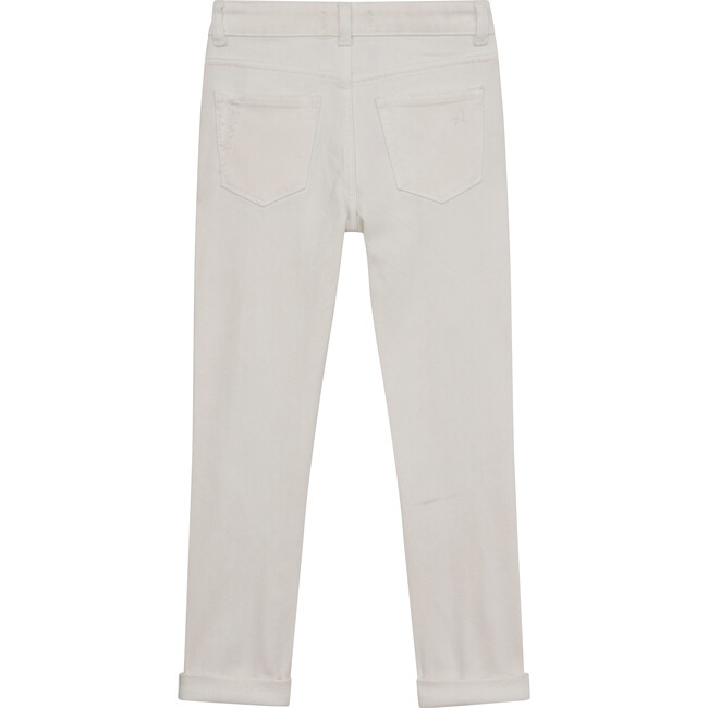 Harper Boyfriend Straight Jeans, White Distressed - Jeans - 2
