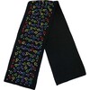 Merino Blend Scarf w. Multicolor Hearts - Scarves - 2