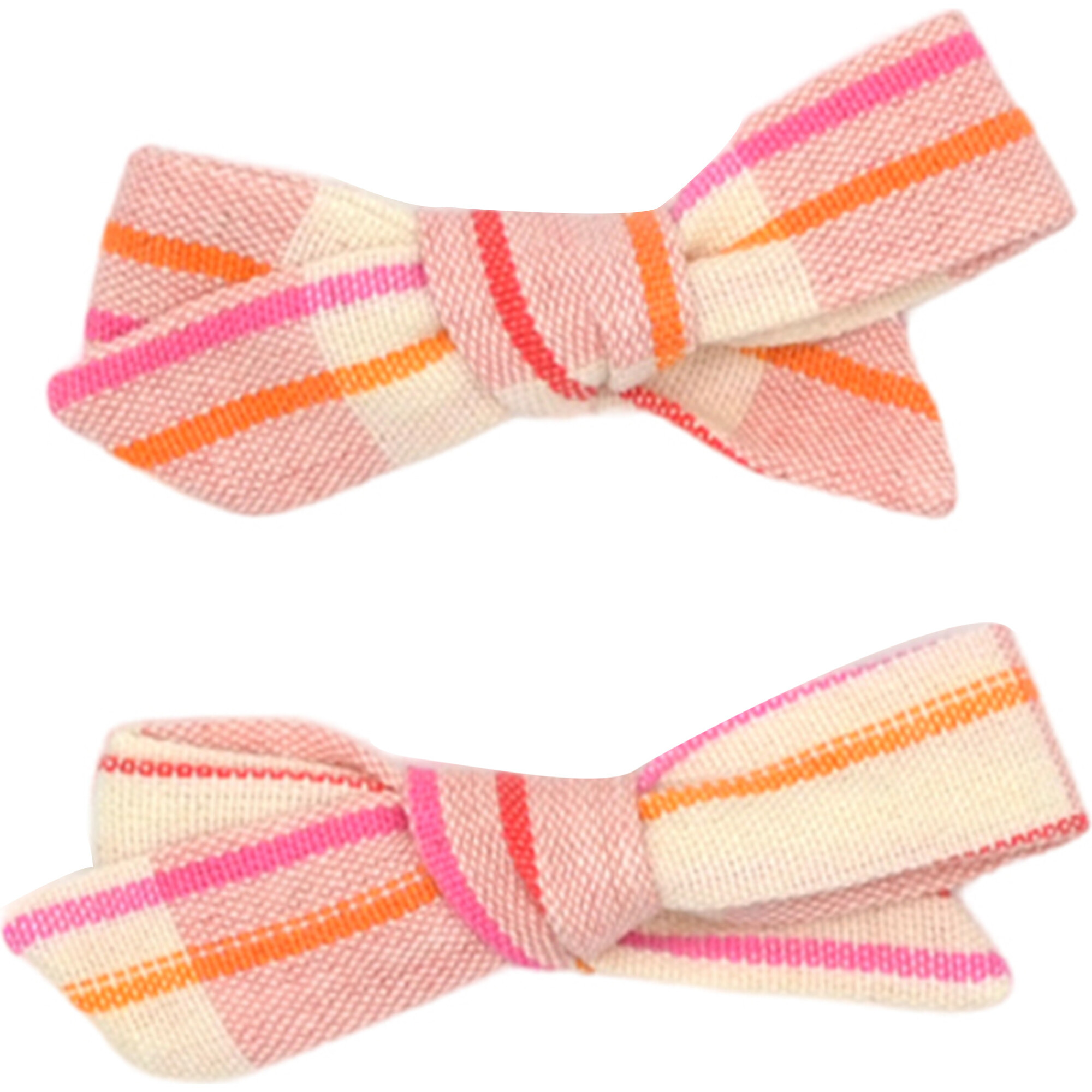 Folklore Las Ninas Small Bow Set In Sweetheart, Red - Bows - 1
