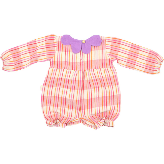 Mini Mabel Bubble In Sweetheart, Red - Rompers - 2