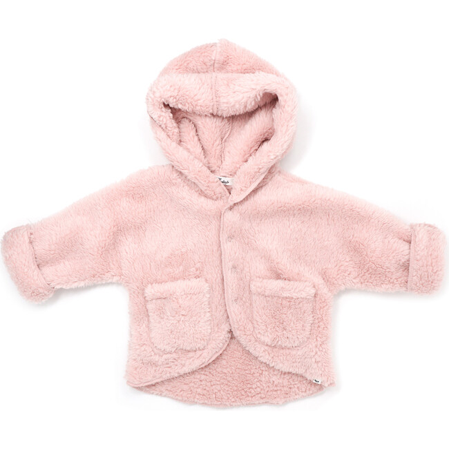 Snowdrift Hooded Jacket, Dusty Rose