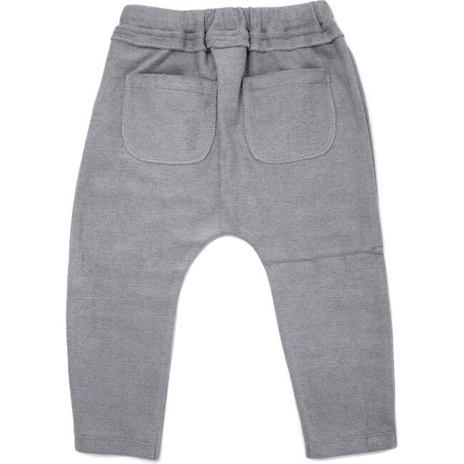 French Terry Brooklyn Jogger, Coal - Sweatpants - 2