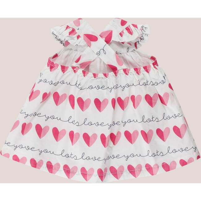 Baby Dress & Bloomer, Love You Print - Dresses - 3