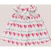 Baby Dress & Bloomer, Love You Print - Dresses - 3