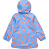 Cornflower Polka Dot Recycled Waterproof Raincoat - Raincoats - 4