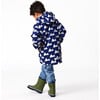 Navy Peak to Peak Recyclced Waterproof Raincoat - Raincoats - 5