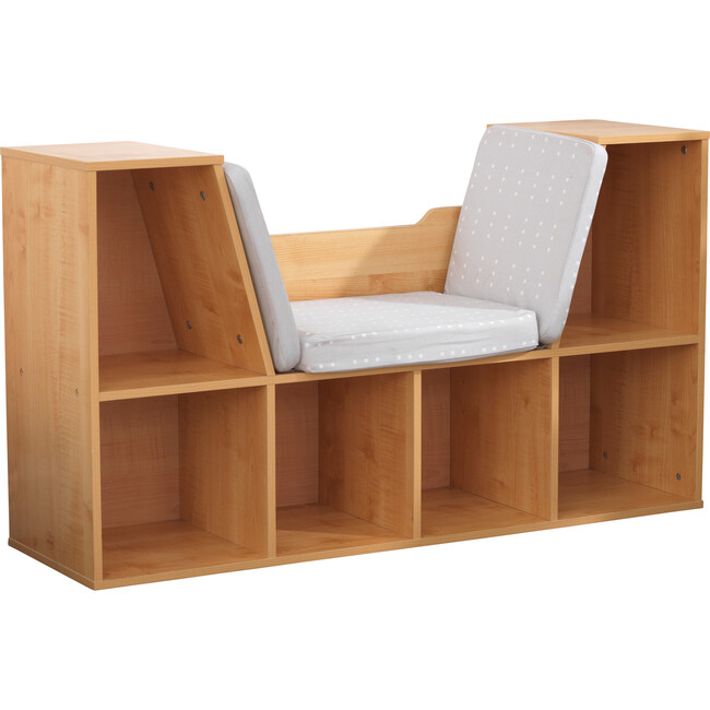 Bookcase with Reading Nook, Natural