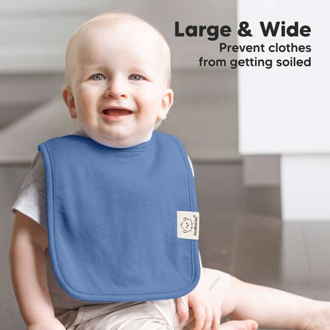 8-Pack Coast Drool Bibs, Cruise - Bibs - 3
