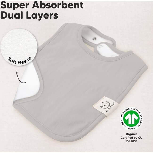8-Pack Coast Drool Bibs, Dawn - Bibs - 4