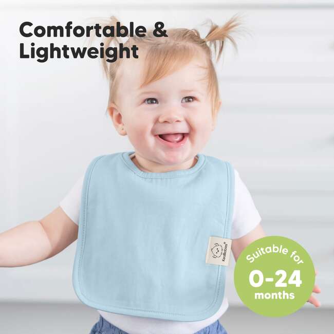 8-Pack Coast Drool Bibs, Dawn - Bibs - 5