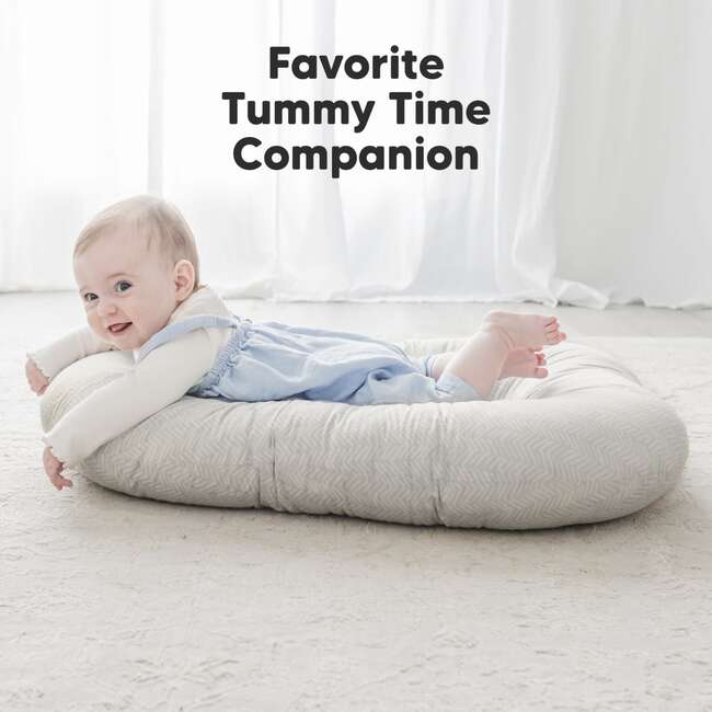 Terra Baby Lounger, Herringbone - Bouncers - 4