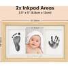 Clean Touch Inkless Hand & Footprint Duo Frame Kit, Ash Wood - Frames - 4