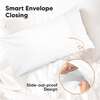 Jumbo Toddler Pillowcase 14X20", Soft White - Nursing Pillows - 4