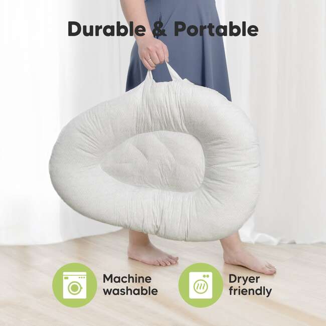 Terra Baby Lounger, Herringbone - Bouncers - 6