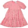 Sequins Dress, Pink Hearts - Dresses - 1 - thumbnail