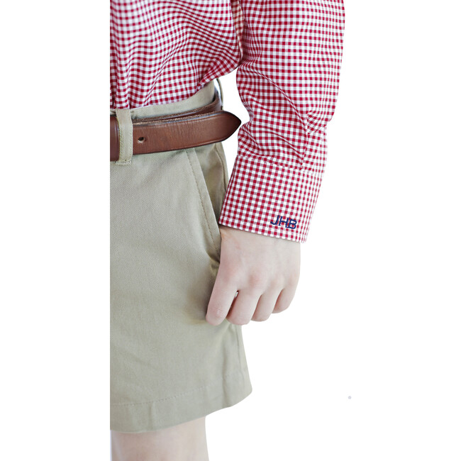 Bowen Arrow Button Down, Rutledge Red Gingham - Shirts - 2