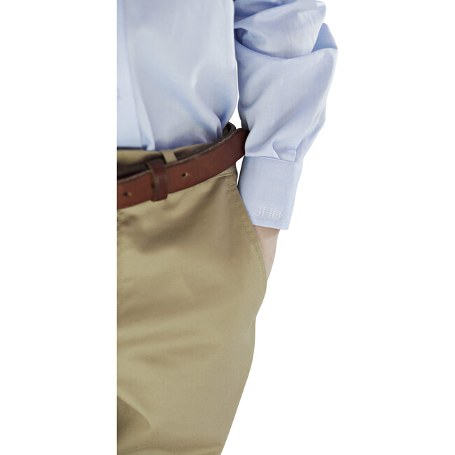 Bowen Arrow Button Down, Bluffton Blue - Shirts - 4