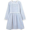 Lulu Dress, Blue Stripe - Dresses - 1 - thumbnail